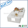 RJ11 6P4C 8P8C Telefon Surface Jack / Montage modular Surface Jack / Dual Modul Adapter / Buchse Buchse